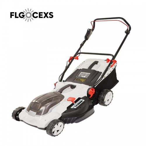 48V (2 x 24V) 17" Cordless (Push) Lawn Mower , (2) 4.0Ah Batteries and Dual Port Rapid Charger Included